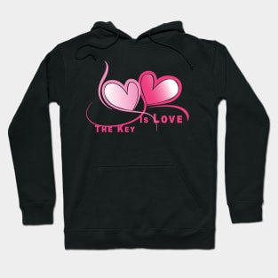 The Key Is Love Hoodie